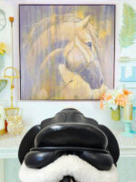 17.5” Ideal Suzannah Dressage Saddle - Image 6