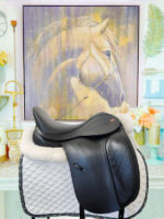 16.5” Kent and Masters Dressage Saddle - Image 2
