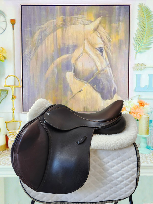17” Loxley Jump LX Saddle - 1 17” Loxley Jump LX Saddle - Image 1