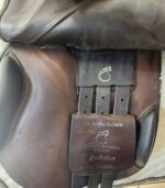 17.5” Frank Baines W Evolution Jump Saddle - Image 8