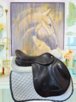 17.5” Frank Baines W Evolution Jump Saddle - Image 2