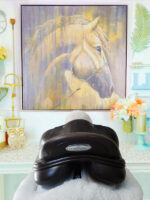 17.5” Frank Baines W Evolution Jump Saddle - Image 6