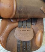 17” Exselle Debut Jump Saddle - Image 9