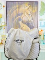 17” Wide Hermès Corlandus Monoflap Dressage Saddle- Like New! - Image 8