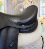 17” Wide Hermès Corlandus Monoflap Dressage Saddle- Like New! - Image 4