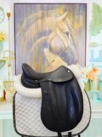 17” Wide Hermès Corlandus Monoflap Dressage Saddle- Like New! - Image 2