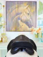 17” Wide Hermès Corlandus Monoflap Dressage Saddle- Like New! - Image 6