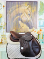 17.5” Beautiful Meyer Selles Jumping Saddle - Image 2