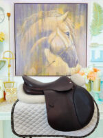 17.5” Equipe DaVinci Jump Saddle - Image 2