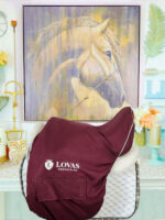 17” Lovas Livingston Monoflap Dressage Saddle - Image 9