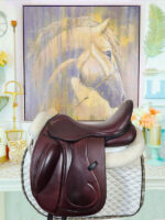 17” Lovas Livingston Monoflap Dressage Saddle