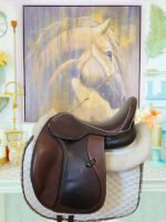 17” Lovas Lagos Monoflap Dressage Saddle Package