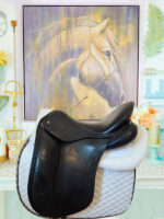 17.5” Schleese Wave Dressage Saddle