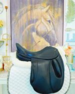 17.5” Jean Luc Maurel Saint Georges Dressage Saddle - Image 2