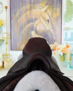 17” Bruno Delgrange Partition Jump Saddle - Image 5