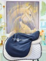 17.5” Bruno Delgrange Partition Jump Saddle - Image 10