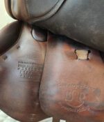 17.5” Bruno Delgrange Partition Jump Saddle - Image 8