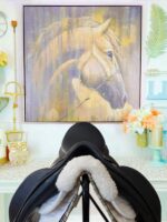 17.5” Equipe Olympia Monoflap Dressage Saddle - Image 5
