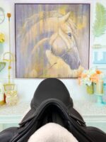 17.5” Equipe Emporio Monoflap Dressage Saddle - Image 5