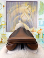 15” Pony Butet P Seat Jump Saddle - Image 6