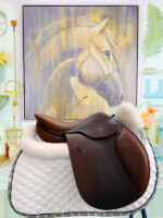15” Pony Butet P Seat Jump Saddle - Image 2