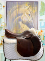 17.5” Equipe Emporio Jump Saddle - Image 2