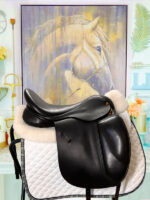 17.5” Jeremy Rudge Elegance Dressage saddle - Image 2