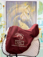 17.5” NSC Rhomeo Monoflap Dressage Saddle - Image 7