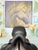 17.5” NSC Rhomeo Monoflap Dressage Saddle - Image 4