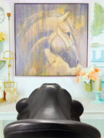 17.5” NSC Rhomeo Monoflap Dressage Saddle - Image 5