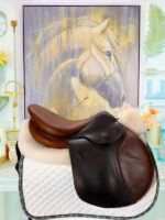 17” Butet L Seat Jump Saddle - Image 2