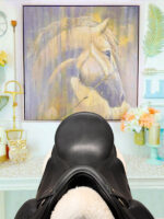 Lovely 17.5″ Regal Monoflap Dressage Saddle - Image 5