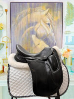 Lovely 17.5″ Regal Monoflap Dressage Saddle - Image 2