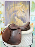 17.5” Full Calf KenTaur Naxos Jump Saddle