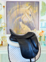 17” Regal Dressage Monoflap Saddle - Image 2