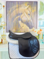 Gorgeous 17.5” Ideal French Debut Jump Saddle - Image 2