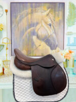 18”  Full Calf KenTaur Naxos Jump Saddle - Image 2