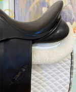17.5” Zaldi Platinum Dressage Saddle - Image 4