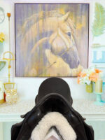 17.5” Zaldi Platinum Dressage Saddle - Image 5