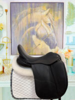 17.5” Dresch Monoflap Dressage Saddle - Image 2