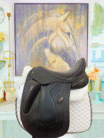 17.5” Wide Lovas Liberty Monoflap Dressage Saddle