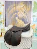 17.5” Amerigo Vesuvio Jump Saddle