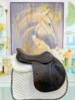 17.5” Amerigo Vesuvio Jump Saddle - Image 2