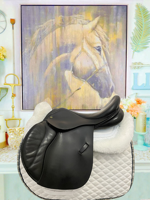 17” Ideal Deal Jump Saddle - 1 17” Ideal Deal Jump Saddle - Image 1