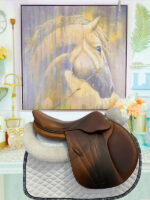 16.5” Butet Model M Jump Saddle - Image 2