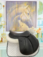 17.5” Voltaire Palm Beach Jump Saddle - Image 2
