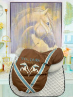 17.5” Voltaire Palm Beach Jump Saddle - Image 10