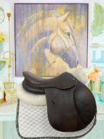 17.5” 3A Antares Signature Jump Saddle - Image 2