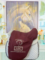 17.5” NSC Rhomeo Monoflap Dressage Saddle - Image 9