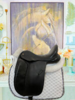 17.5” Black Country Eloquence Dressage Saddle